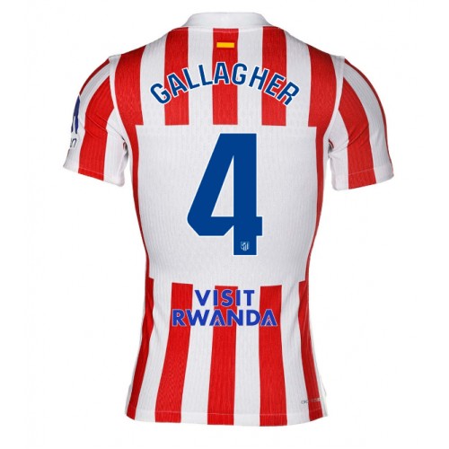 Atletico Madrid Conor Gallagher #4 Hjemmebanetrøje 2025-26 Kortærmet